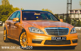 Mercedes-Benz W 221 gold